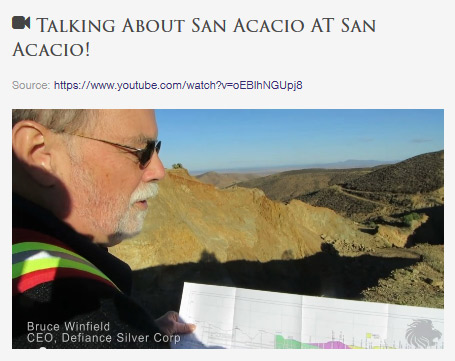 Talking About San Acacio AT San Acacio!